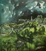 El Greco toledo oil